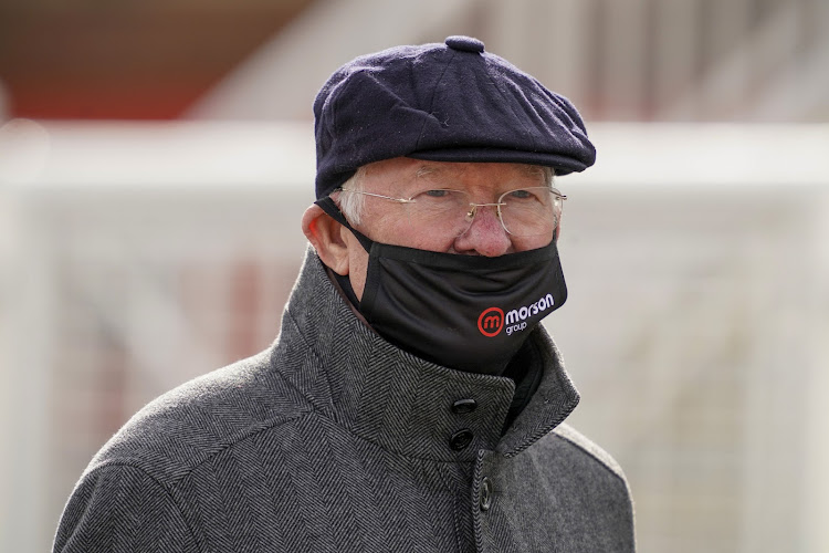 Former Manchester United manager Sir Alex Ferguson had a share in the first three winners of the day at Aintree Racecourse on April 8, 2021 in Liverpool