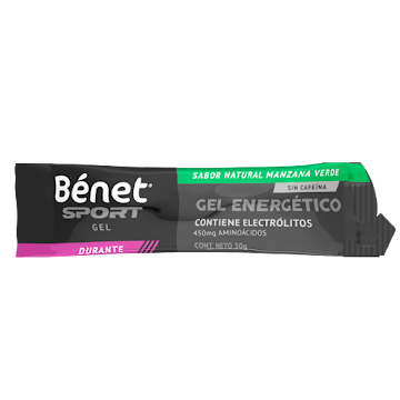 Gel Enérgico Benet Sport Manzana Verde x 30 gr  