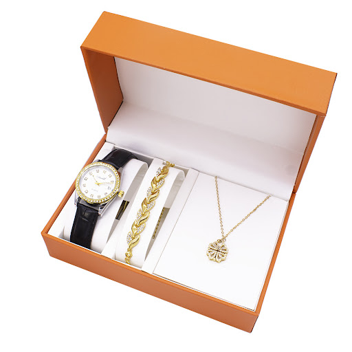 Title 1, Womens Watch New Gift Set Necklace Bracelet Th...