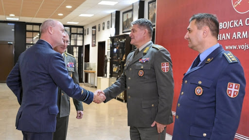 Načelnik Generalšaba Vojske Srbije i komandant Koledža odbrane NATO iz Rima i o regionu