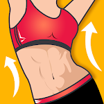 Cover Image of Скачать Abs workout - fat burning at home 1.4.1 APK