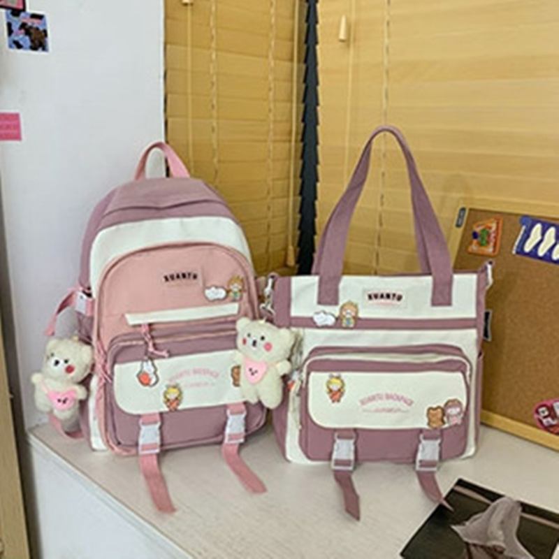 Sac à dos coréen tendance, grande capacité, polyvalent et assorti à tout. Idéal pour l'école, le travail ou les voyages. Un incontournable.