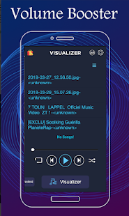 Lautstärke Erhöhen - Musik Player Mit Equalizer Screenshot