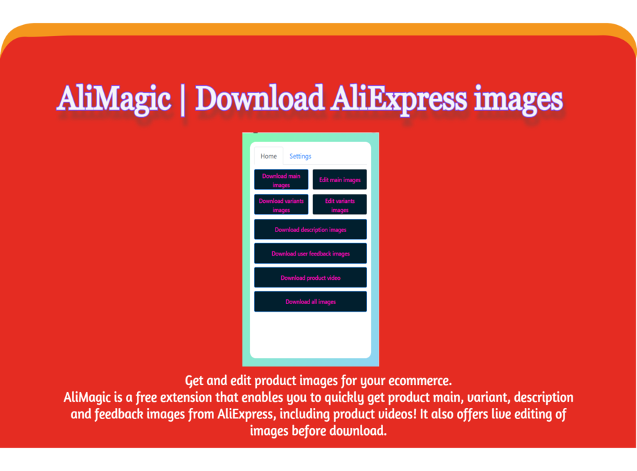 AliMagic | Download AliExpress images Preview image 1