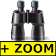 Jumelles Zoom  icon