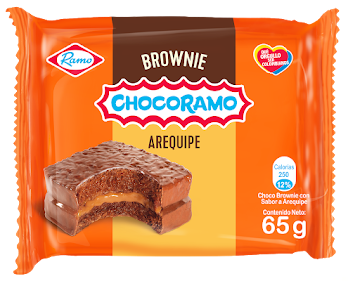 Brownie Chocoramo Arequipe x 65 gr  