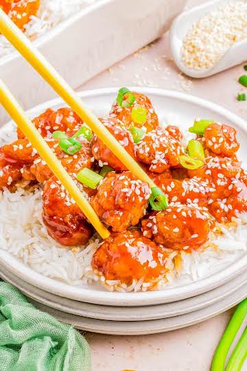 Sticky Sesame Chicken