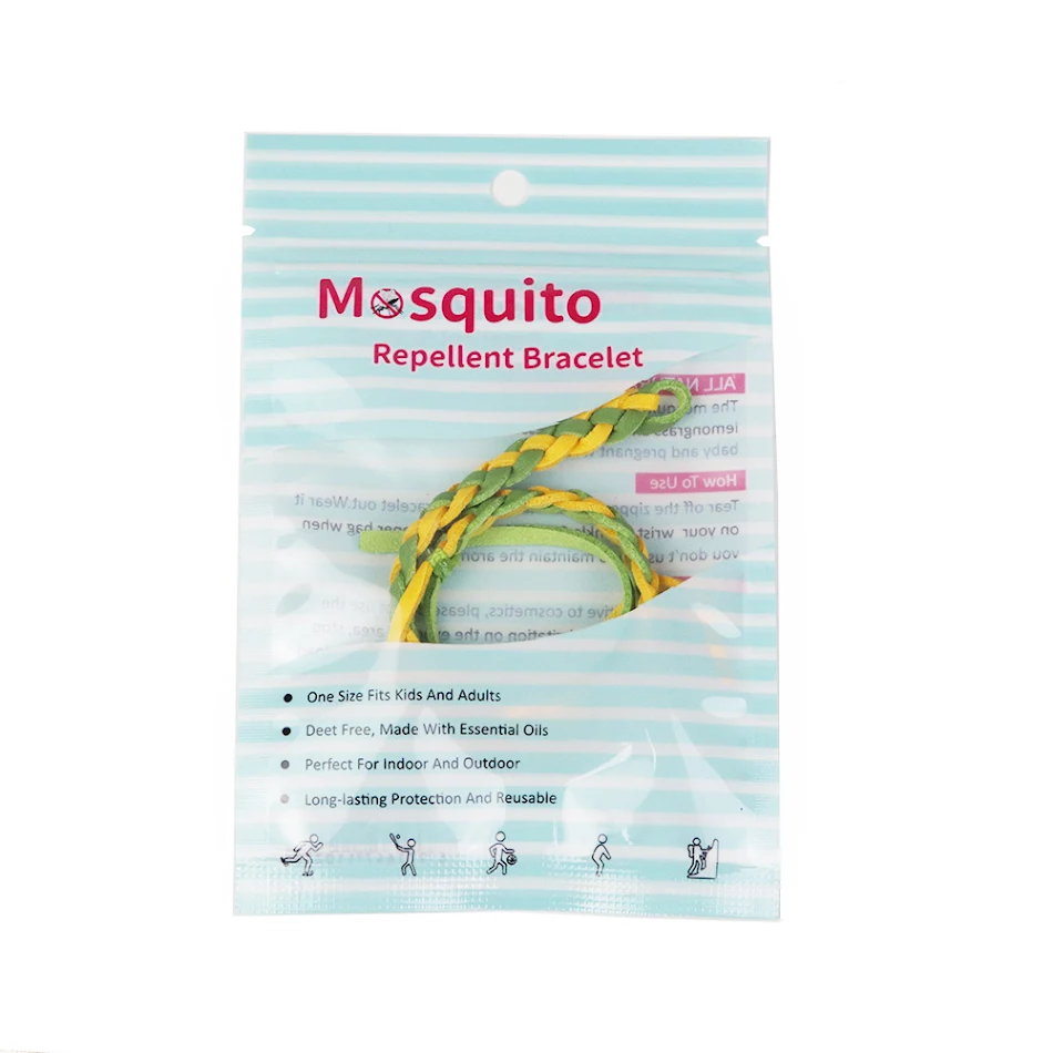 Bracelet anti-moustiques en cuir à l'huile essentielle de plantes. Répulsif naturel, efficace et élégant pour les activités en extérieur.