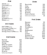 Chai Smoker menu 1