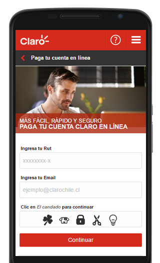 Claro Chile Screen 2