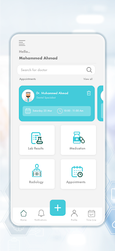 Screenshot Dallah Hospitals-مستشفيات دله