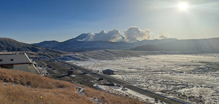エクストレイルの逆さ阿蘇・雪景色・雲海チャレンジ・阿蘇の山々に関するカスタム事例の投稿画像7枚目