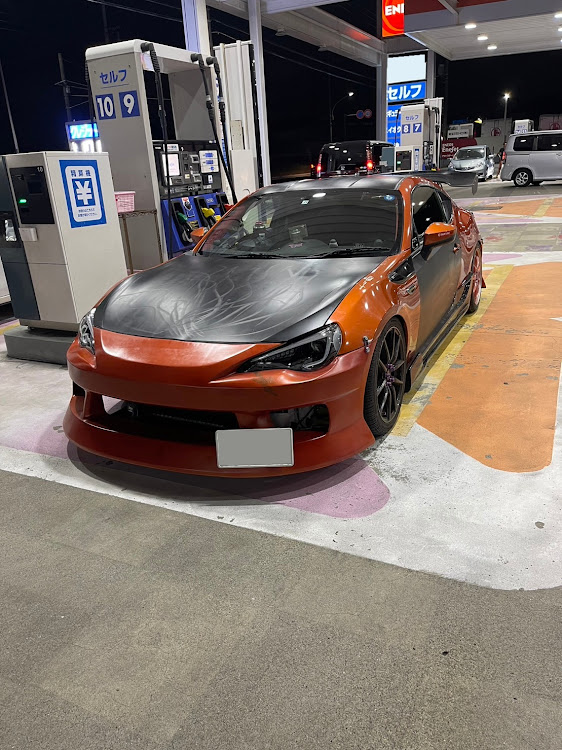 86のDIY・オレンジ86・自家塗装缶スプレー・オレンジMTに関するカスタム事例の投稿画像4枚目