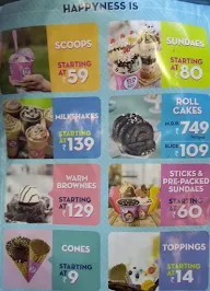 Baskin Robbins menu 5