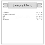 Mahi The Food Corner menu 1