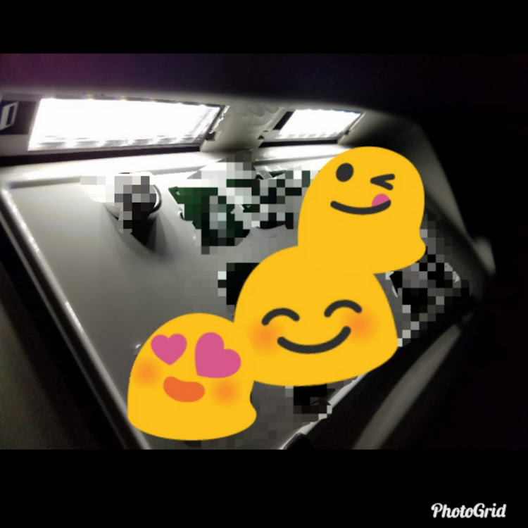 ヴィッツのライセンスランプLEDに関するカスタム事例の投稿画像2枚目