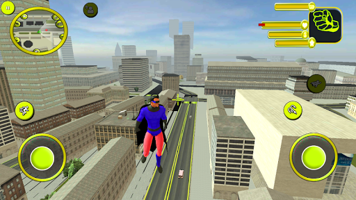 US Flying Superhero Rope Captain Vegas City