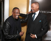 Actors Martin Lawrence and Will Smith.