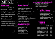 Babu Mosai menu 1