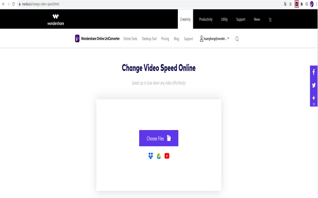 Video Speed Changer