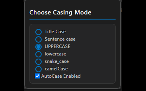 AutoCase