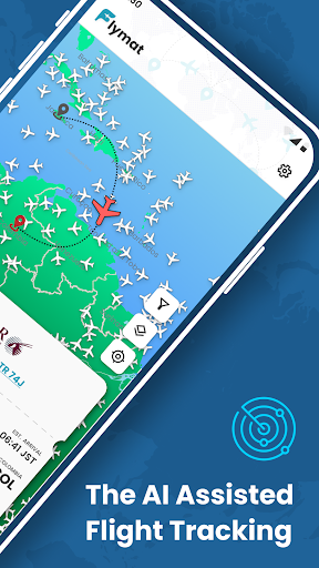 Screenshot Flymat: Live Flight Tracker