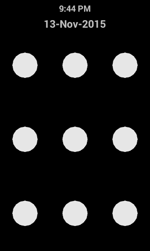 Dot Line Pattern Screen Lock