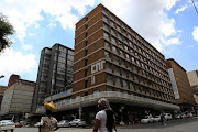 A street in Braamfontein, Johannesburg. File image