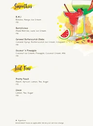 The Yellow Chilli menu 1