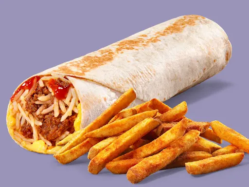 Habanero Burrito & Seasoned Fries Non-Veg