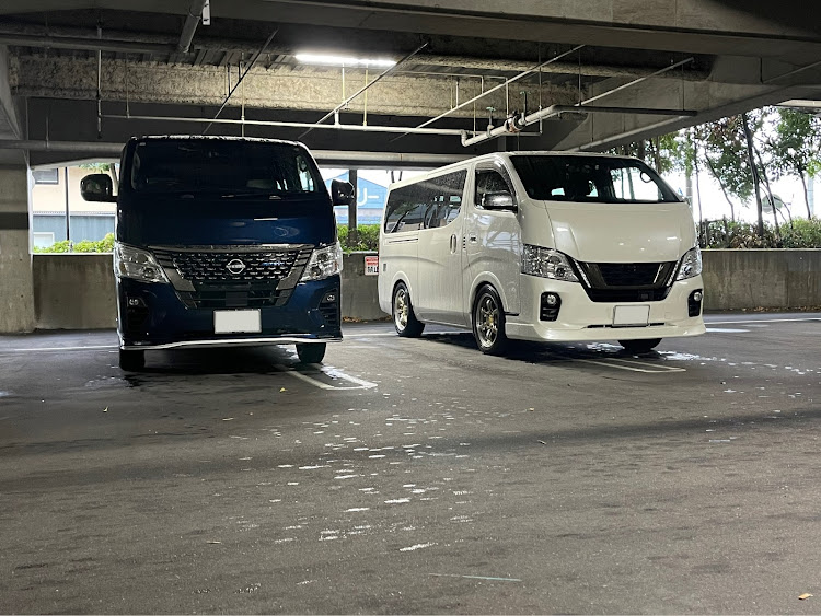NV350キャラバンのフォロワーさんとの出会いに感謝・フォロワーさんの愛車・時間バタバタでやっとのコラボ・いつも沢山のいいね、コメント本当に有難う御座います🙇‍♀️・大陸産以下のゴミP◯Cに関するカスタム事例の投稿画像1枚目