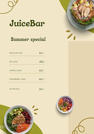 Polimeraas Juicebar menu 1