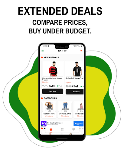 Screenshot Online Shopping Low Price App