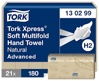 Trkeark TORK Adv resirk 2L H2 (3780) (Org.nr.130299)