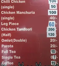 S.S Tea Point menu 2