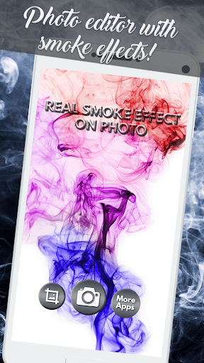 Real Smoke Effect on Photo