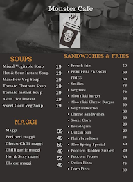 Monster Cafe menu 5