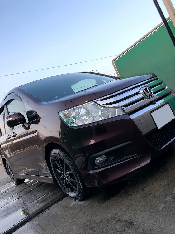 ステップワゴンの手洗い洗車・タイヤ・ホイール交換・ホイールサイズ知りたい！・#おしえてください・洗車に関するカスタム事例の投稿画像1枚目