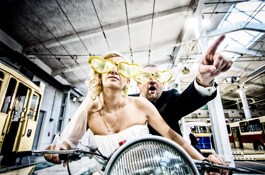 Svatební fotograf Piotr Kraskowski (kraskowski). Fotografie z 27.října 2014