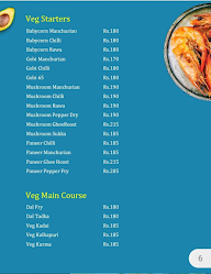 Hotel Karavali menu 4