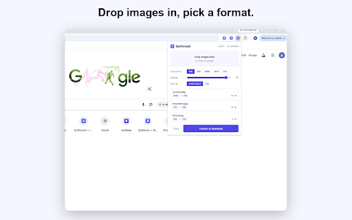 Quillmorph — Image Converter screenshot 1