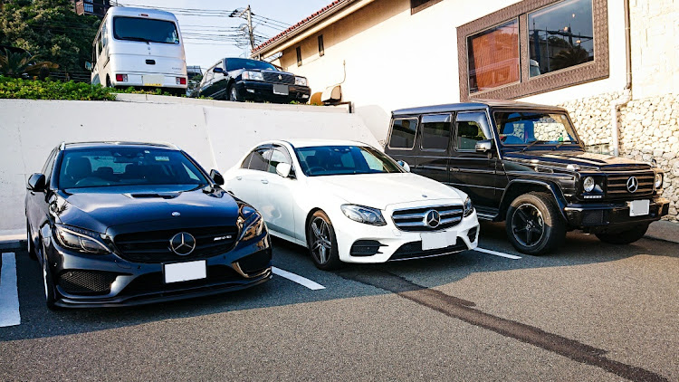 Cクラス ステーションワゴンのブラックアウト・コロナウイルスに負けるな・湘南ドライブ・カレーに関するカスタム事例の投稿画像5枚目
