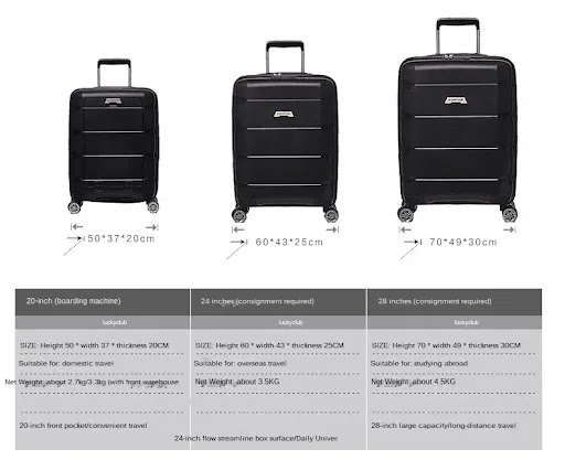 Title 8, Multifunctional Computer Luggage with Aluminum ...