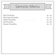 A-One Parathe Wala menu 2