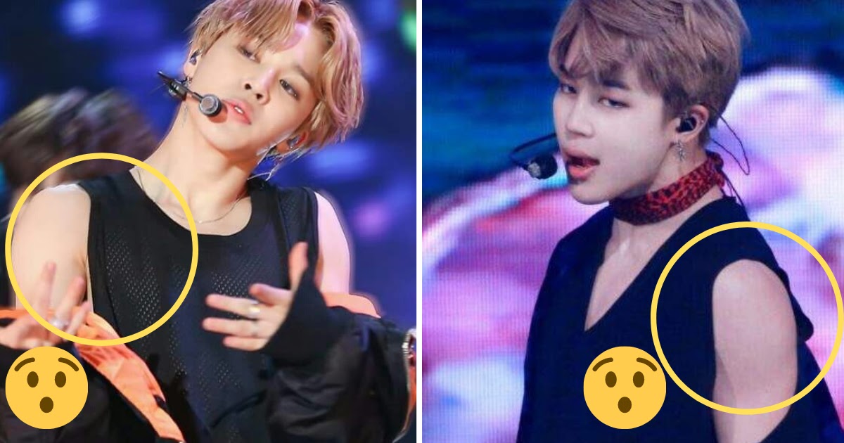 10 Times Bts S Jimin Accidentally Exposed His Shoulders While Dancing Singing Or Just Plain Breathing Koreaboo