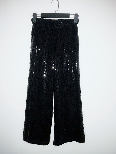 Title 7, New Shimmering Beads Leisure Loose High Waist P...