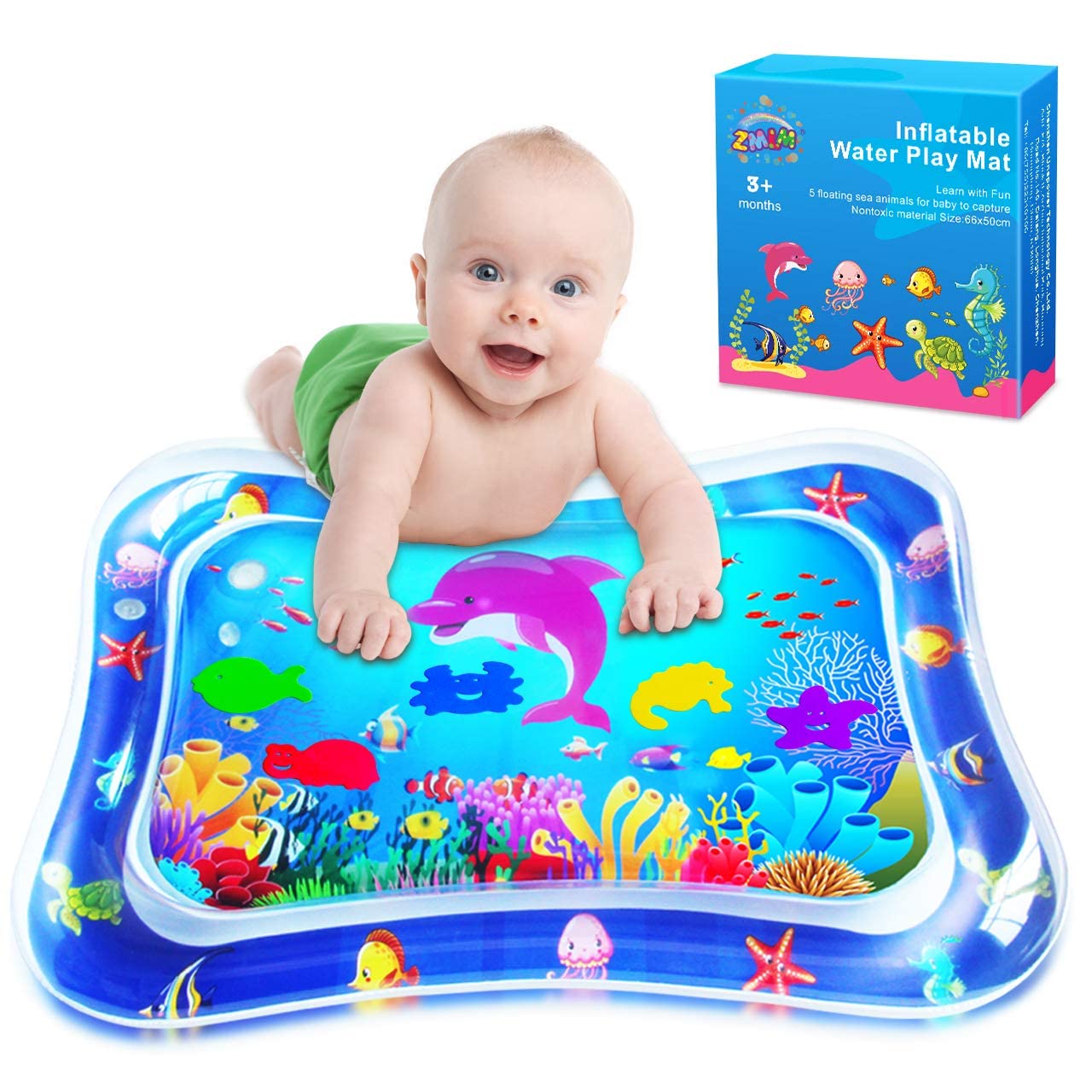 ZMLM Baby Tummy-Time Water Mat
