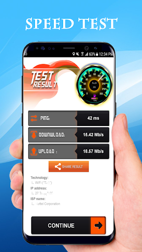 Internet Speed Test 3G,4G,LTE,Wifi