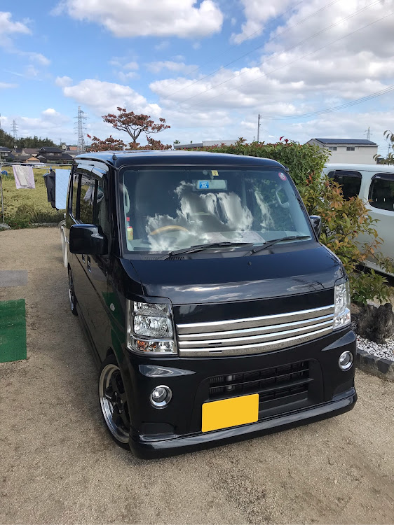 エブリイワゴンの洗車・DIY・右斜め前写真展に関するカスタム事例の投稿画像1枚目