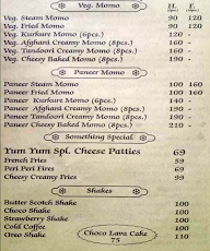 Pizzas Cafe menu 1